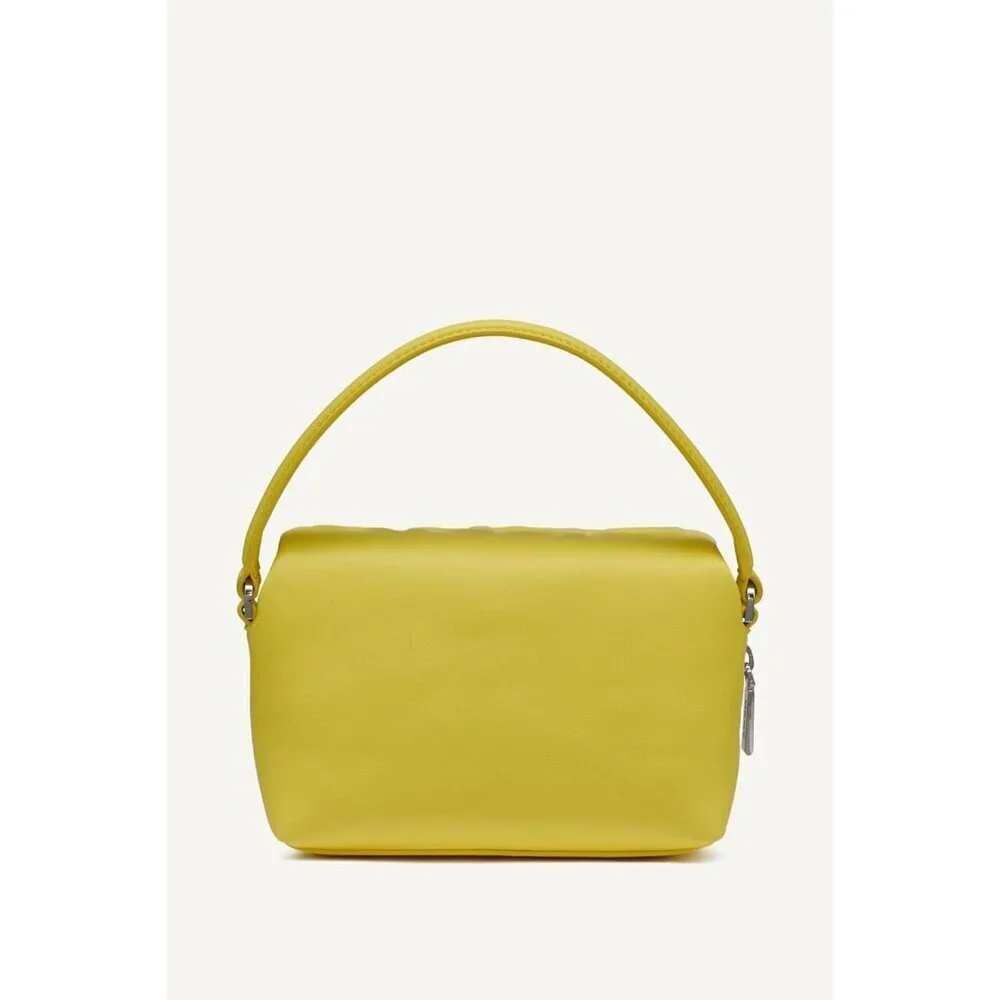 Women's Daffodil Polyurethane Satchel 2X8.5X5 Casual Everyday Accessory
